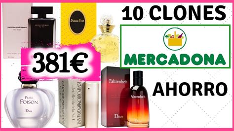 mercadona perfumes clones|mercadona perfumes.